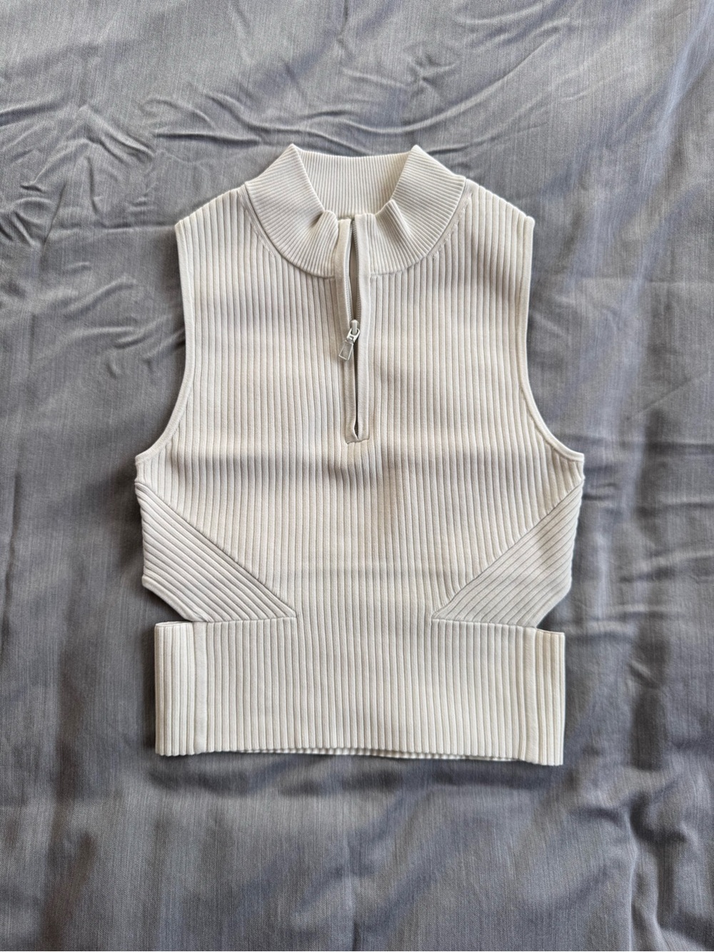 Lululemon Open Back Half-Zip Sweater